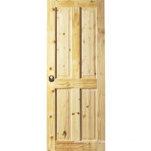 Apartment Modern Interior Knotty Alder Door Made in China